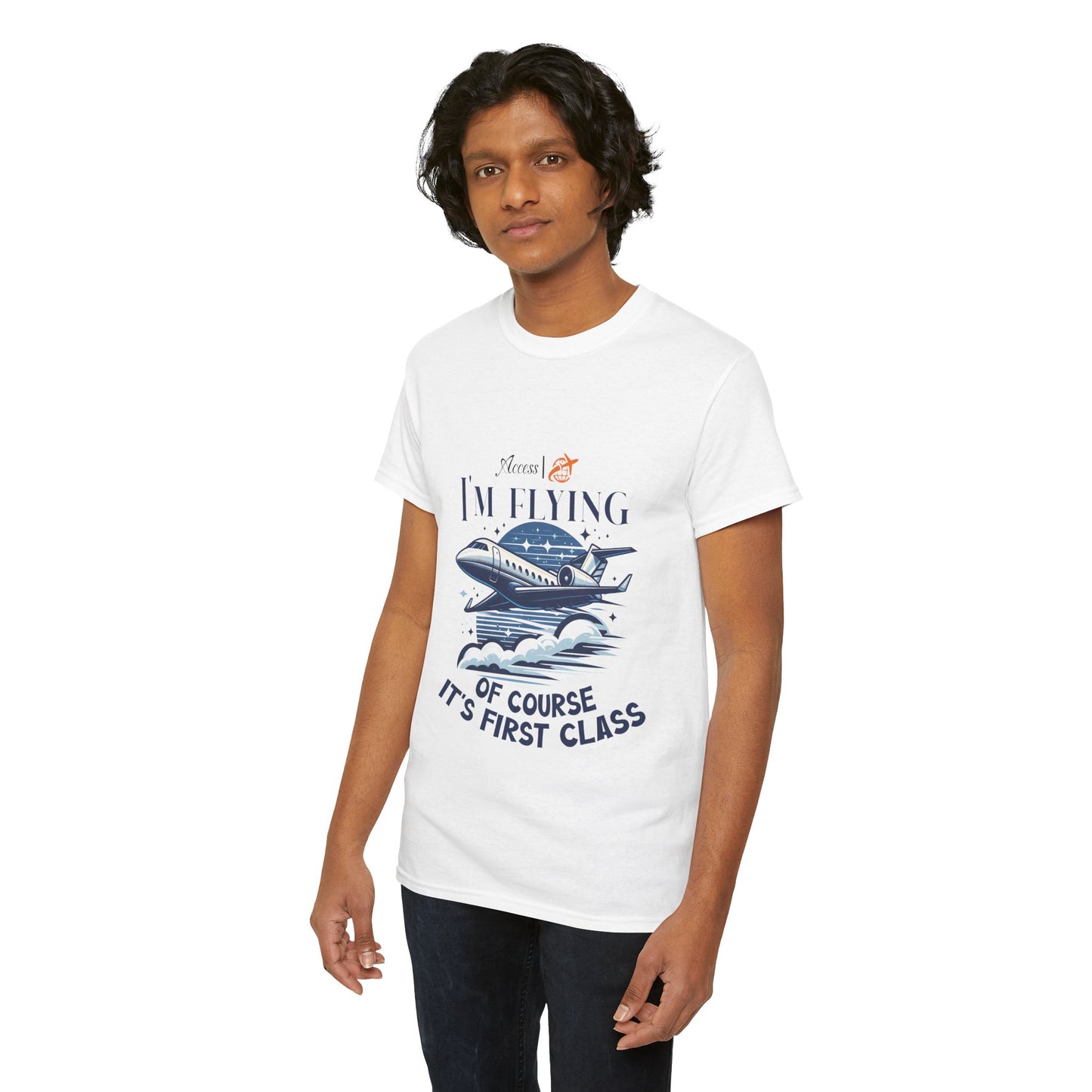 "Cruise in Style" Of Course - Unisex Heavy Cotton Tee