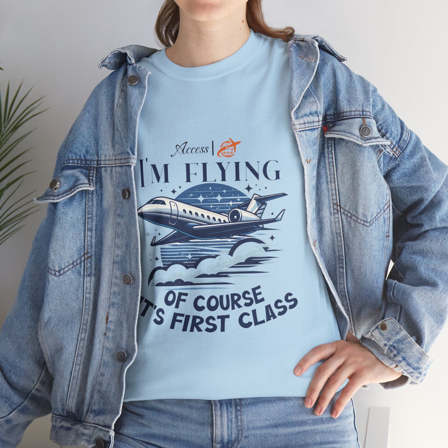 "Cruise in Style" Of Course - Unisex Heavy Cotton Tee