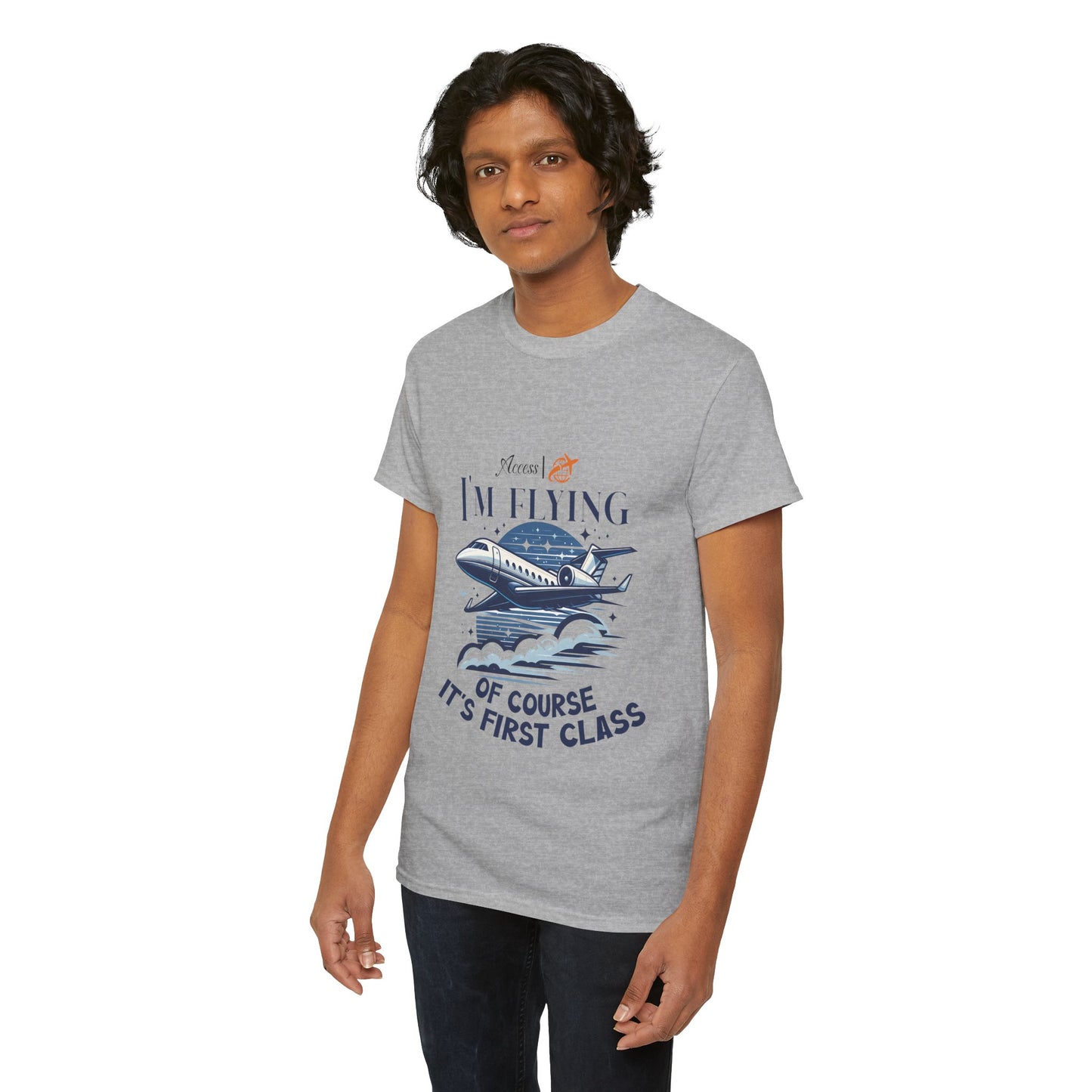 "Cruise in Style" Of Course - Unisex Heavy Cotton Tee